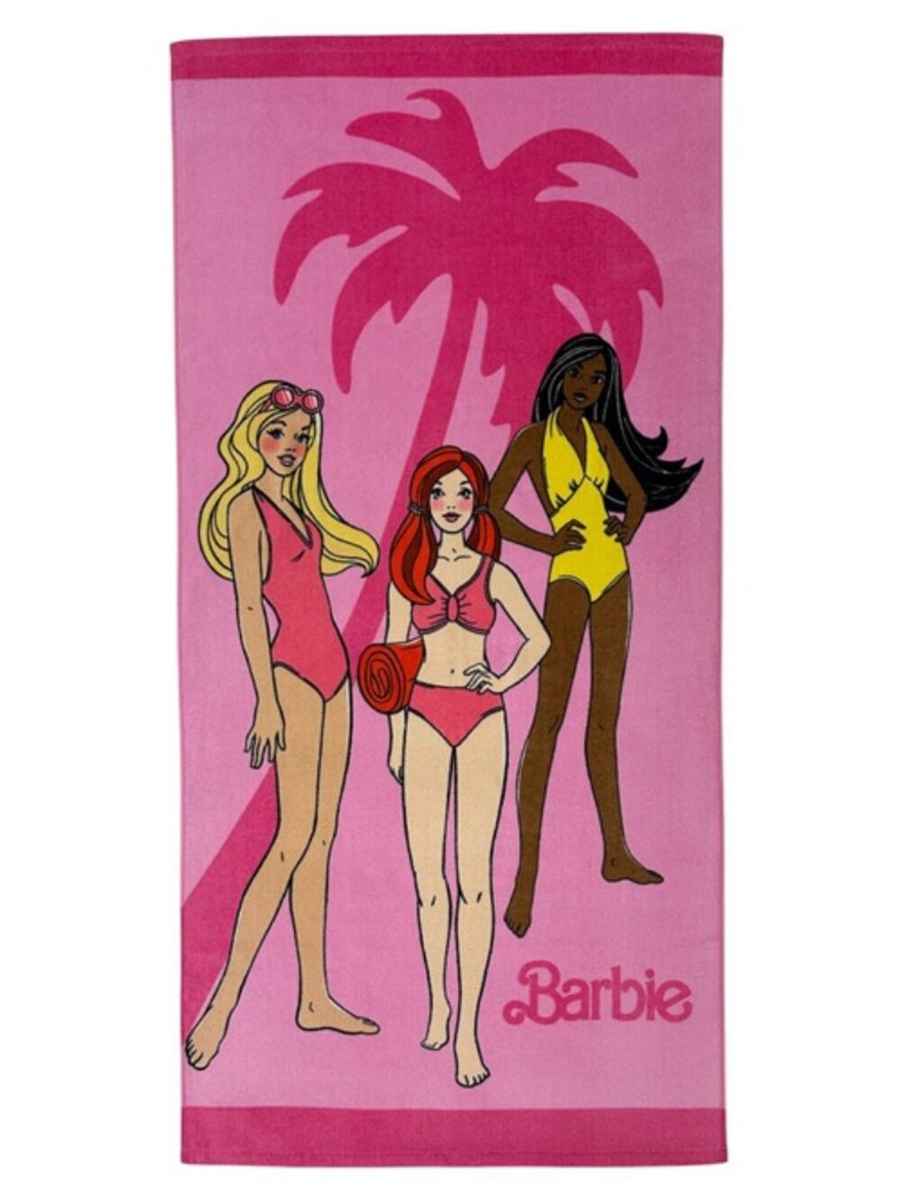 Barbie Beach Towel & Bath Itemes NEW 58" x 28" - Picture 2 of 7